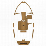 2015 - 2018 MALIBU 22 VLX EVA Foam Boat Deck Flooring Marine Boat Decking Carpet - HJDECK