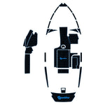 2015 - 2018 MALIBU 22 VLX EVA Foam Boat Deck Flooring Marine Boat Decking Carpet - HJDECK
