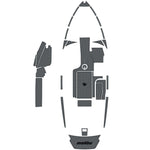 2015 - 2018 MALIBU 22 VLX EVA Foam Boat Deck Flooring Marine Boat Decking Carpet - HJDECK