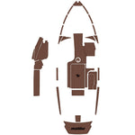 2015 - 2018 MALIBU 22 VLX EVA Foam Boat Deck Flooring Marine Boat Decking Carpet - HJDECK