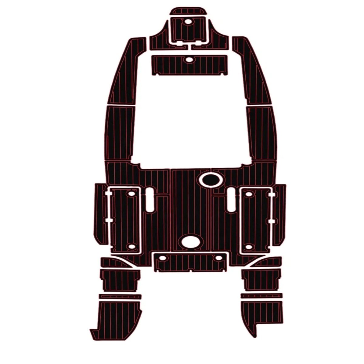 2015 - 2020 Sea Fox 266 Commander EVA Foam Boat Deck Mat Flooring Marine Decking - HJDECK