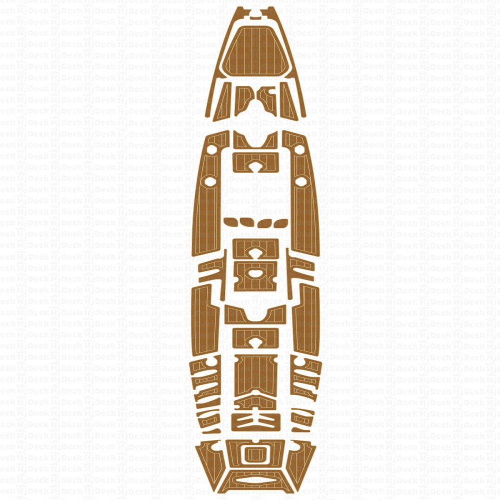 2015-2021 Hobie Pro Angler 17 Kayak Boat Deck Pad Kit - HJDECK