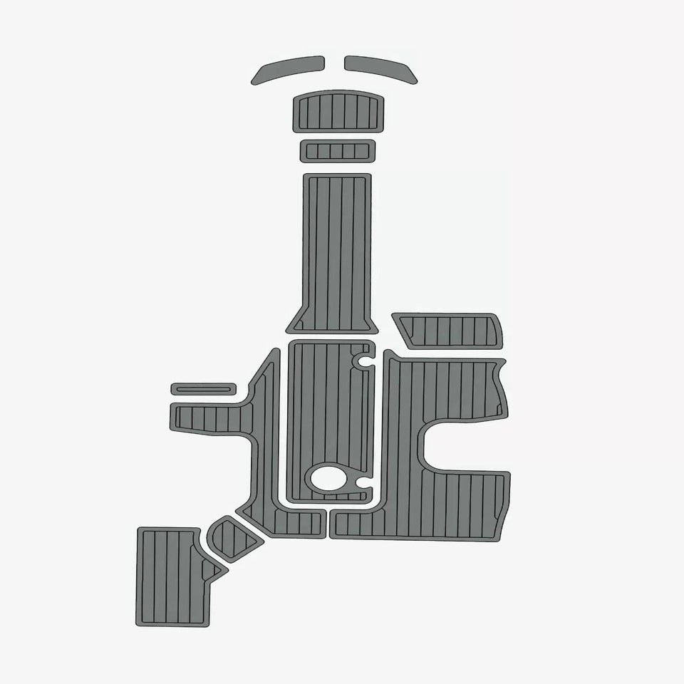 2015 - 2023 Sea Ray 190 SPX Cockpit Pads Precut Boat Flooring Kits - HJDECK