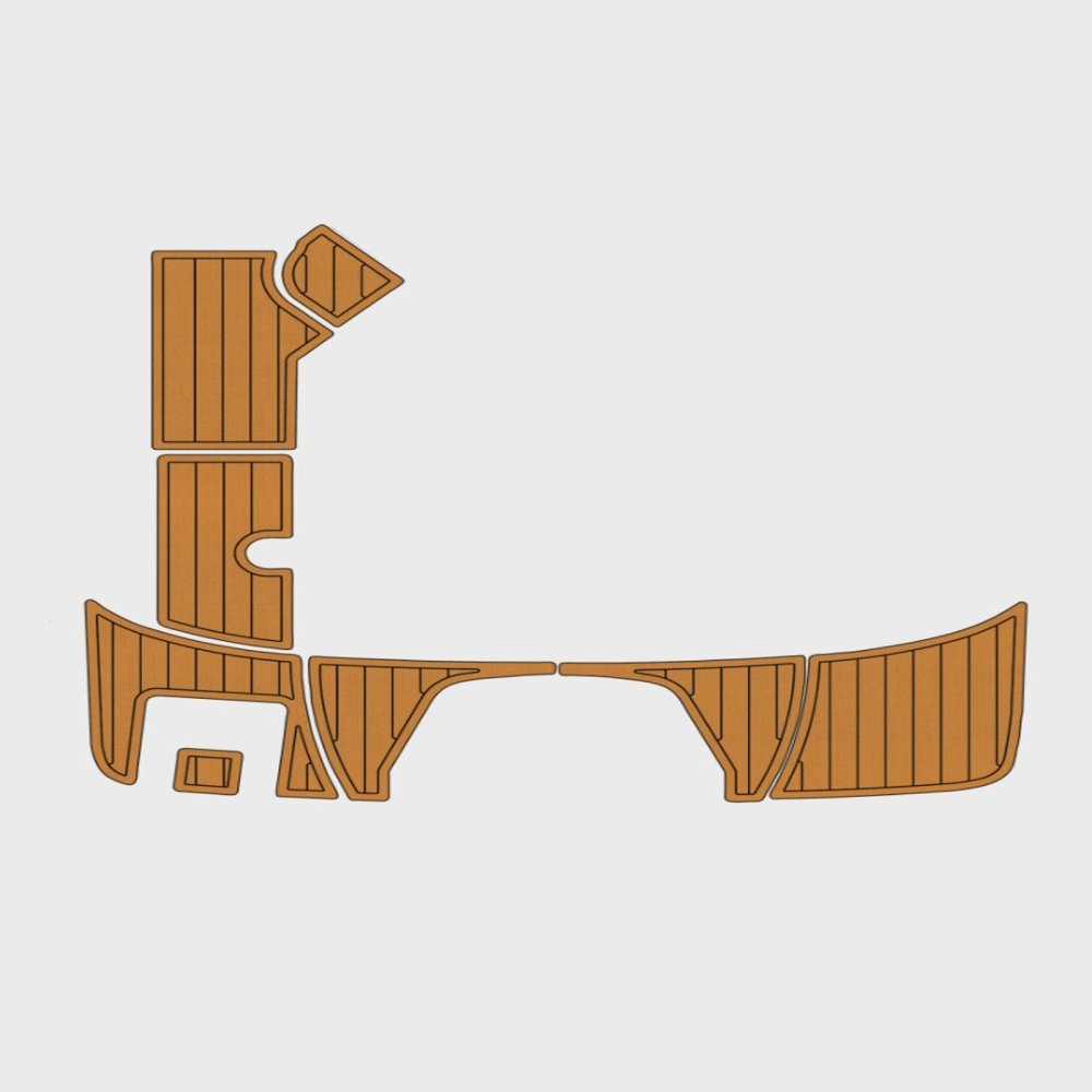 2015 - 2023 Sea Ray 190 SPX OUTBOARD Precut Boat Flooring Kits - HJDECK