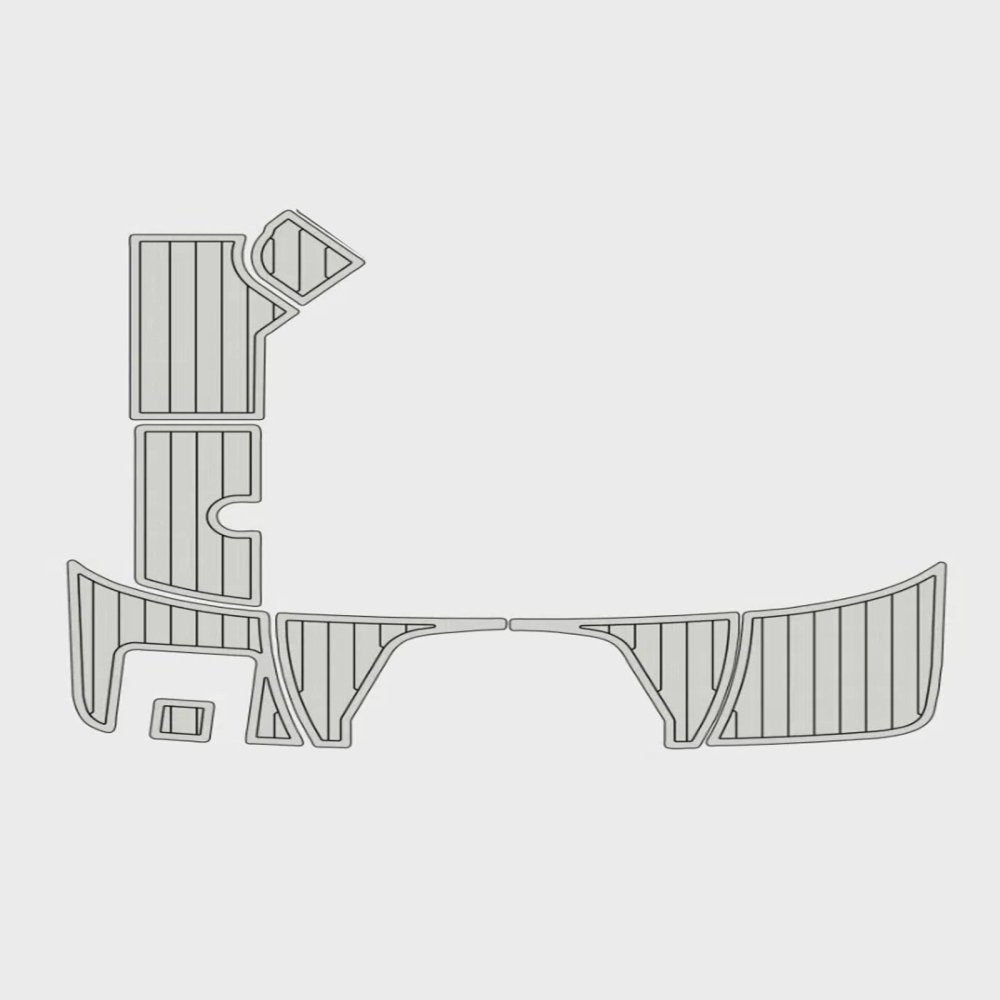 2015 - 2023 Sea Ray 190 SPX OUTBOARD Precut Boat Flooring Kits - HJDECK