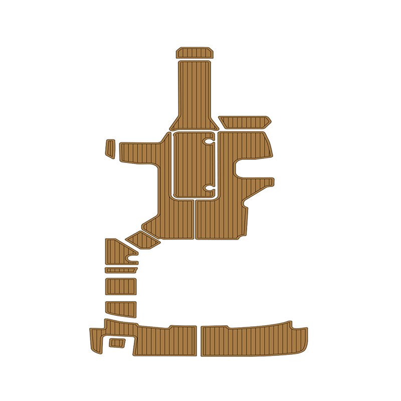 2015 - 2023 Sea Ray 210 SPX Inboard EVA Foam Boat Floor Mat Kits - HJDECK