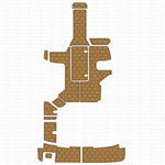 2015 - 2023 Sea Ray 210 SPX Inboard EVA Foam Boat Floor Mat Kits - HJDECK