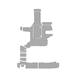 2015 - 2023 Sea Ray 210 SPX Inboard EVA Foam Boat Floor Mat Kits - HJDECK