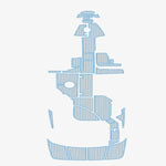2015 - 2023 Sea Ray 350 SLX Inboard Precut Boat Flooring Kit - HJDECK