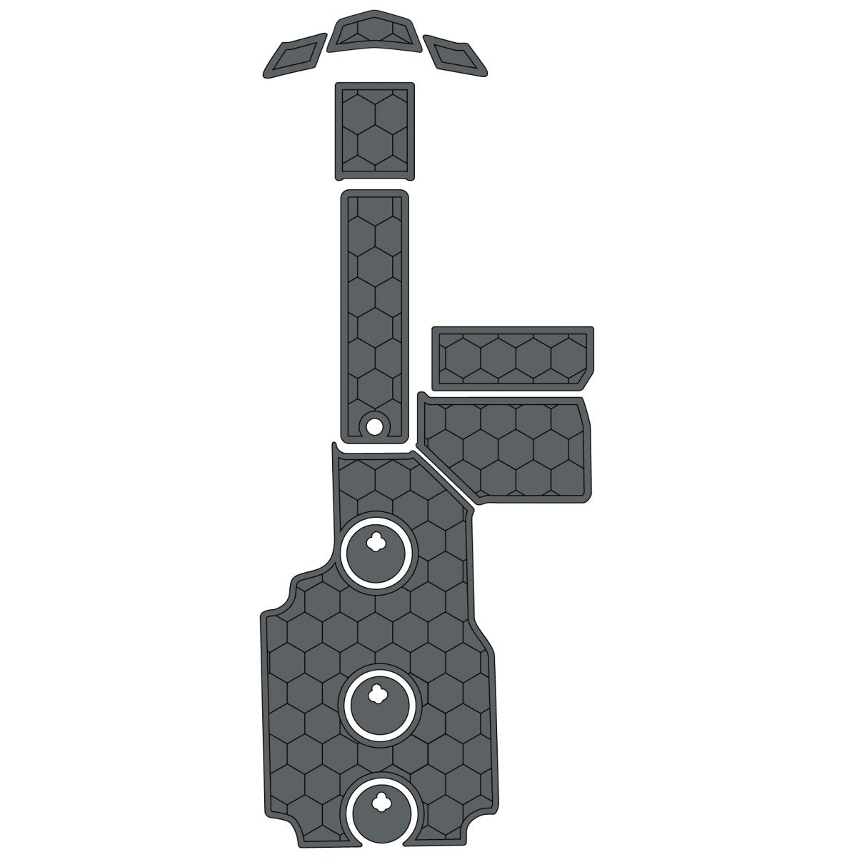 2015 Mastercraft NXT20 EVA Foam Faux Teak Boat Flooring Marine Decking - HJDECK