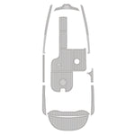 2015 MB Sports F22 Tomcat Custom Foam Boat Flooring Cockpit & Swim Platform Mat - HJDECK