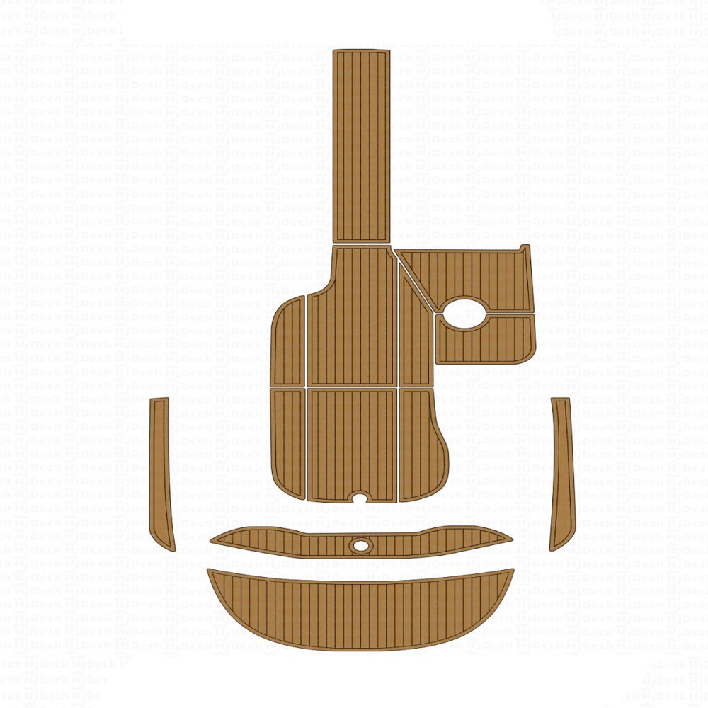 2015 MB SPORTS F24 TOMCAT EVA Foam Boat Flooring Kit - HJDECK