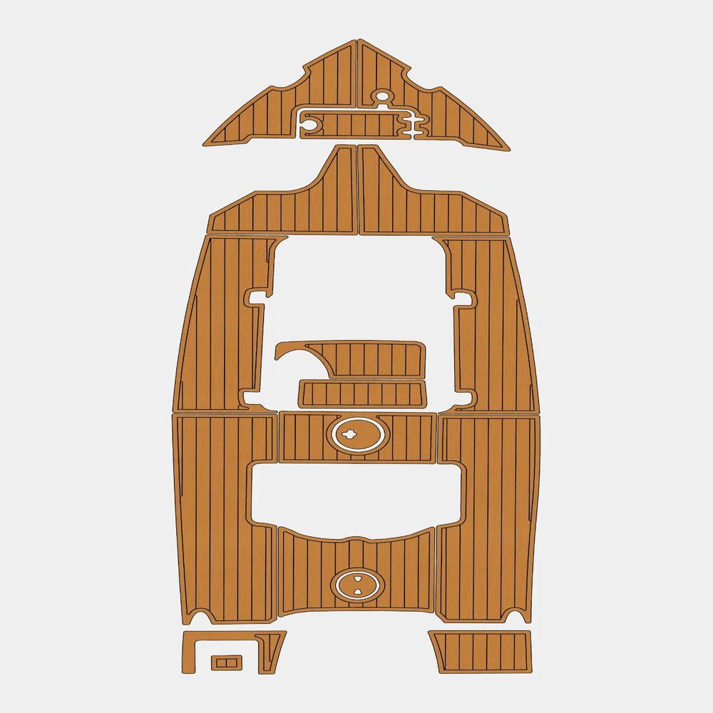 2015 Sea Hunt 225 Ultra Pre Cut Boat Flooring 3M Adhesive EVA Foam - HJDECK