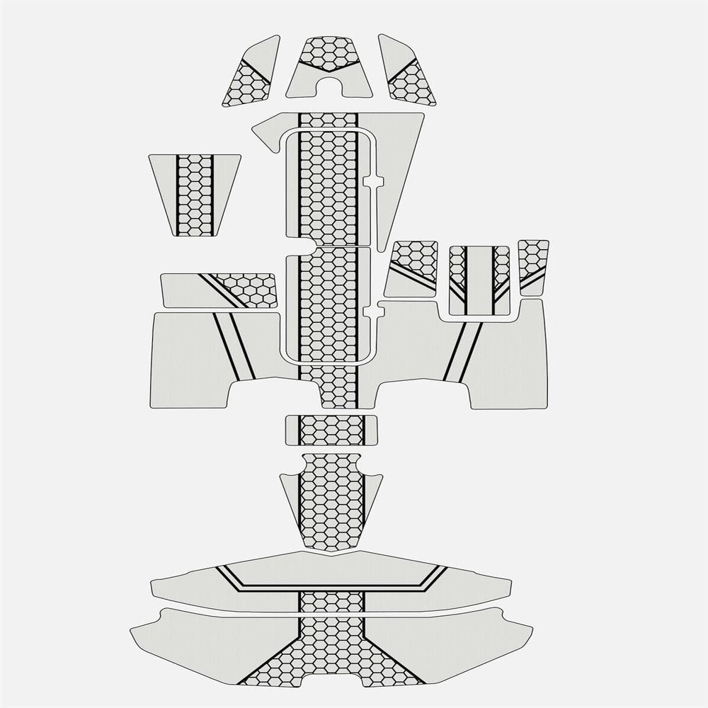 2016 - 2011 scarab 165ID EVA Foam Boat Flooring Swim Platform & Cockpit Pad - HJDECK