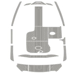 2016 - 2017 MB SPORTS F24 Tomcat EVA Foam Faux Teak Boat Flooring Marine Decking - HJDECK