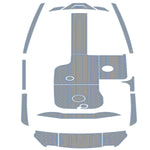 2016 - 2017 MB SPORTS F24 Tomcat EVA Foam Faux Teak Boat Flooring Marine Decking - HJDECK