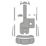2016 - 2018 MB Sports F21 Tomcat 1/4" EVA Deck Boat Flooring - HJDECK