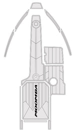 2016 - 2018 MOOMBA CRAZ EVA Foam Boat Flooring with 3M Adhesive - HJDECK