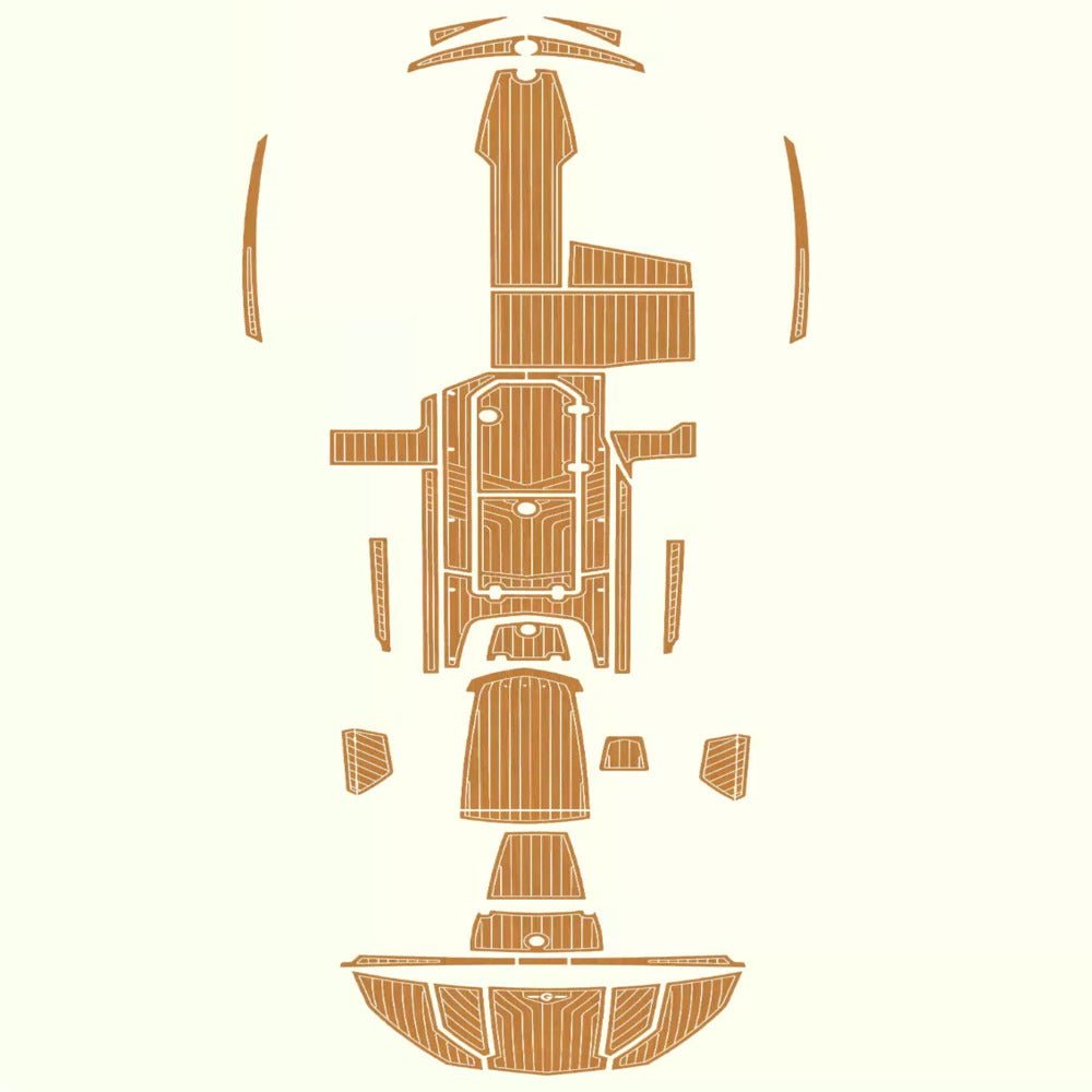 2016 - 2019 Nautique Super Air G23 EVA Foam Boat Deck Mat Kits - HJDECK