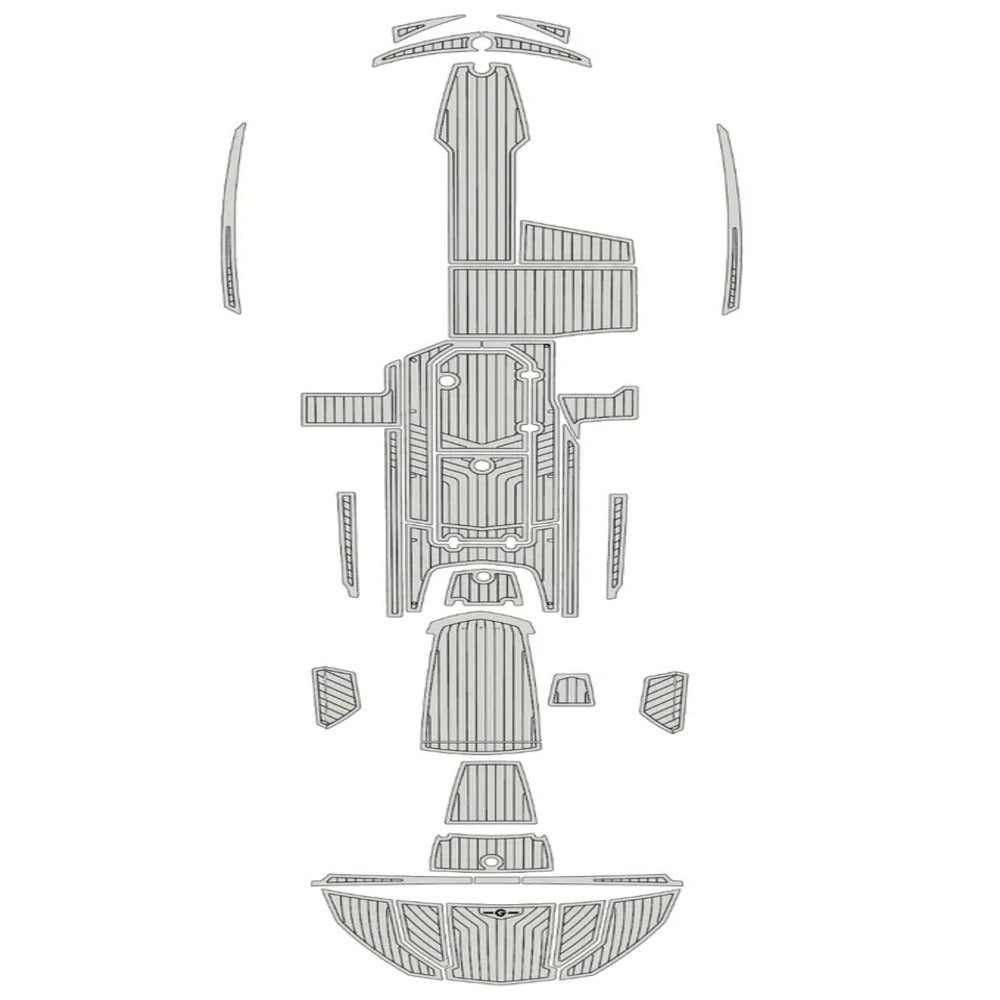 2016 - 2019 Nautique Super Air G23 EVA Foam Boat Deck Mat Kits - HJDECK