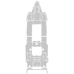 2016 - 2020 Yellowfin Offshore 39 EVA Foam Faux Teak Boat Deck Marine Flooring Boat Decking - HJDECK