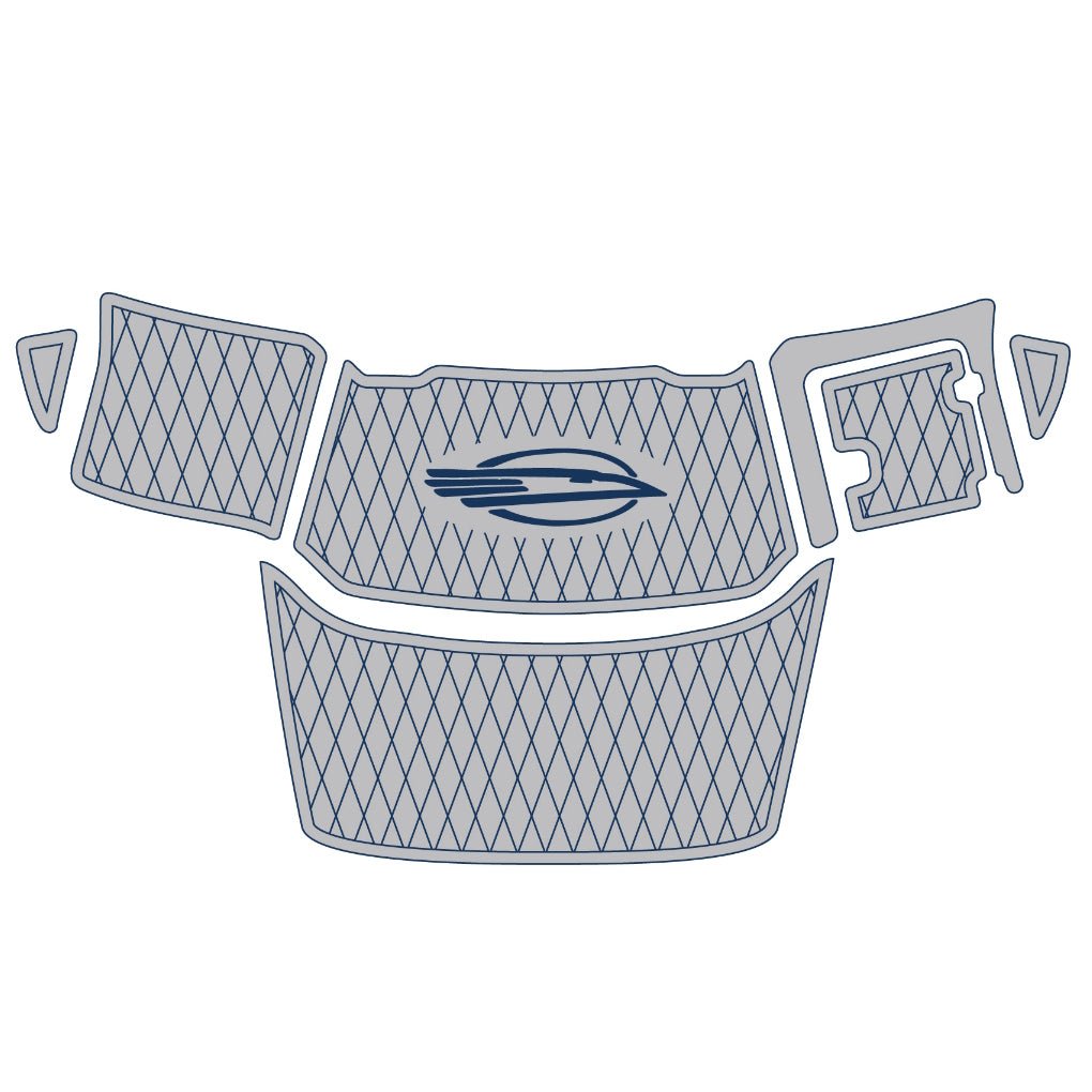 2016 Chaparral 21 H2O Swim Platform with Extension EVA Decking Kits - HJDECK