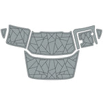 2016 Chaparral 21 H2O Swim Platform with Extension EVA Decking Kits - HJDECK