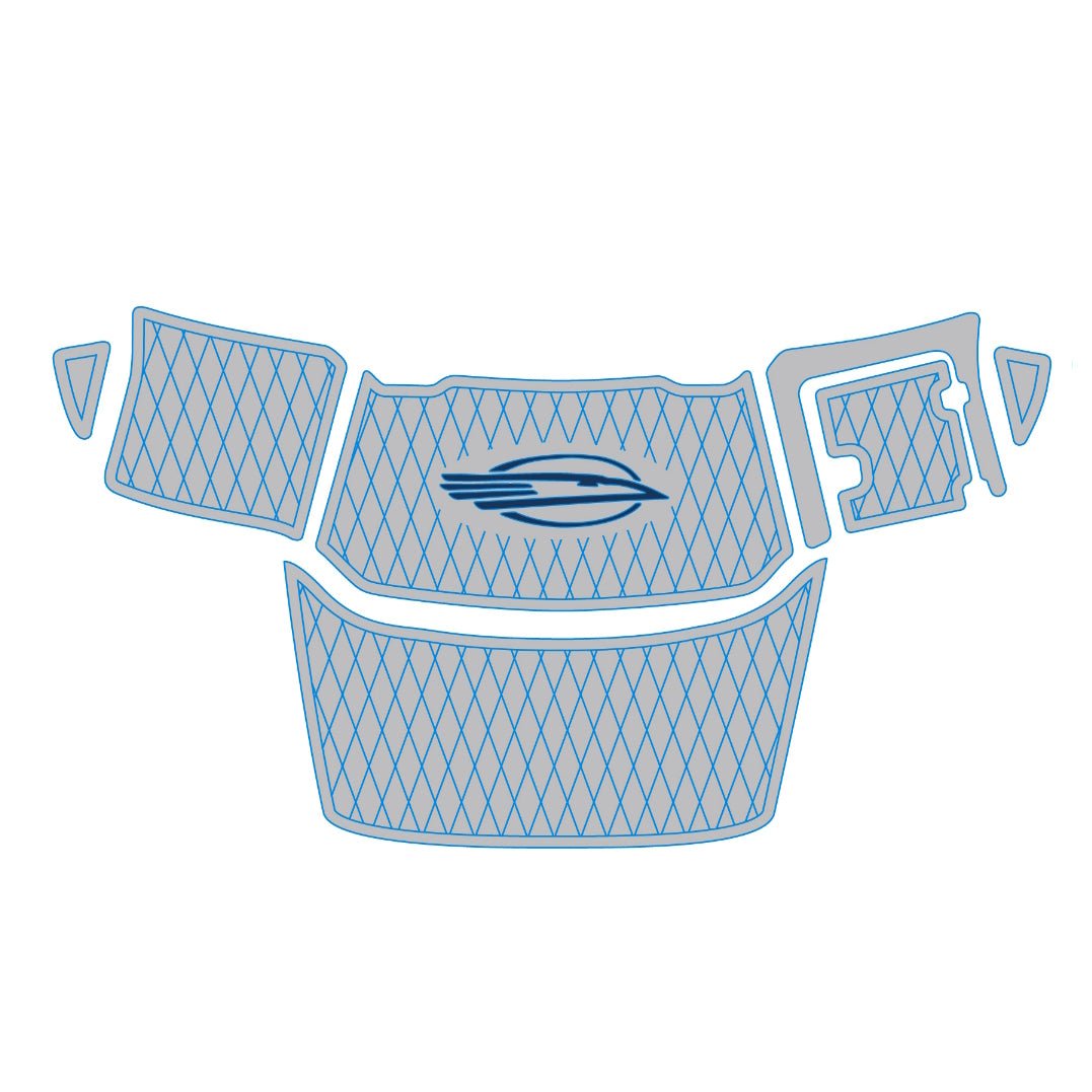 2016 Chaparral 21 H2O Swim Platform with Extension EVA Decking Kits - HJDECK