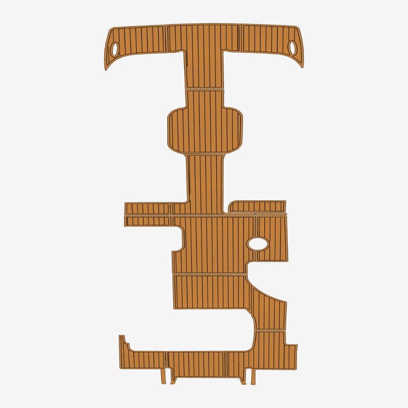 2016 Cobalt Marker 1 Tritoon EVA Foam Boat Flooring Deck Kit - HJDECK