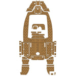 2016 Sea Fox 266 Commander Boat EVA Teak Deck Floor Mat Swim Platform Cockpit Pad - HJDECK