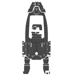 2016 Sea Fox 266 Commander Boat EVA Teak Deck Floor Mat Swim Platform Cockpit Pad - HJDECK