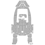 2016 Sea Fox 266 Commander Boat EVA Teak Deck Floor Mat Swim Platform Cockpit Pad - HJDECK