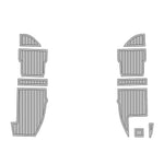 2016 Sea Fox 266 Commander Boat EVA Teak Deck Floor Mat Swim Platform Cockpit Pad - HJDECK