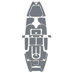 2017 - 2018 Hobie Pro Angler 12 180 Kayak Boat Deck Pad Kit - HJDECK