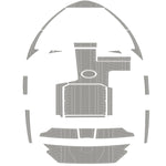 2017 - 2018 MALIBU 21 VLX EVA Foam Faux Teak Boat Deck Mat Flooring Marine Decking - HJDECK