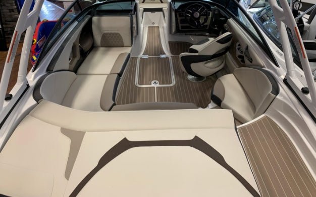 2017 - 2024 Monterey 224 FS Faux Teak EVA Foam Boat Deck Flooring Marine Decking - HJDECK