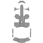 2017 Chaparral 21 H2O Deluxe EVA Foam Boat Kits Cockpit Flooring Marine Decking - HJDECK