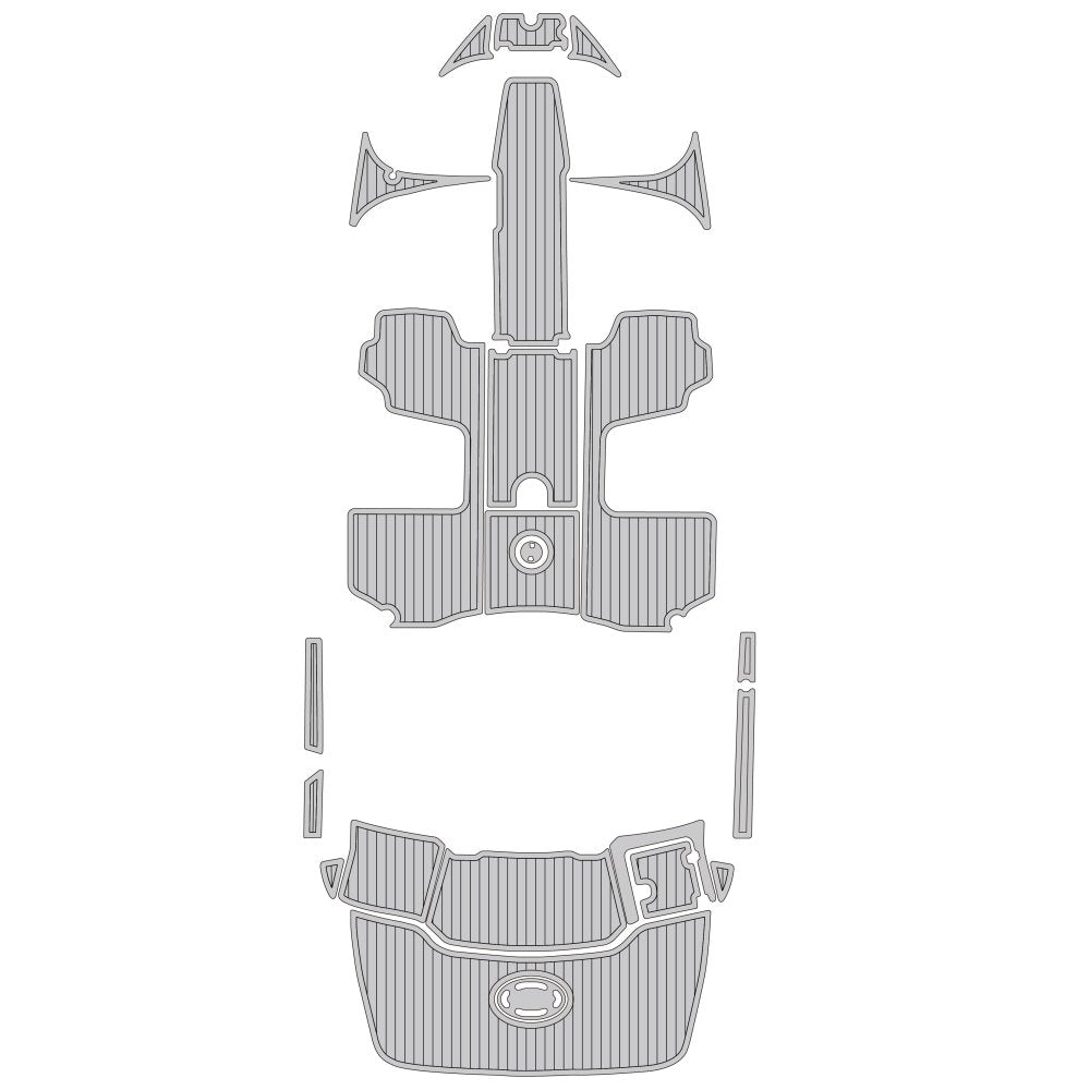 2017 Chaparral Boats H2O 21 SPORT EVA Decking Kits Boat Flooring