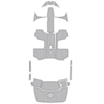 2017 Chaparral Boats H2O 21 SPORT EVA Decking Kits Boat Flooring Mat - HJDECK