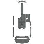 2017 MB Sports F22 Tomcat Custom Foam Boat Flooring Cockpit & Swim Platform Mat - HJDECK