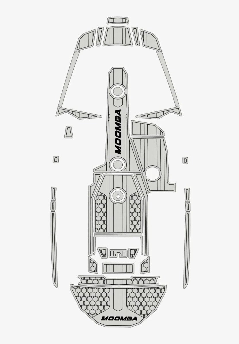 2017 Moomba Helix EVA Foam Boat Deck Matt Flooring Marine Decking - HJDECK
