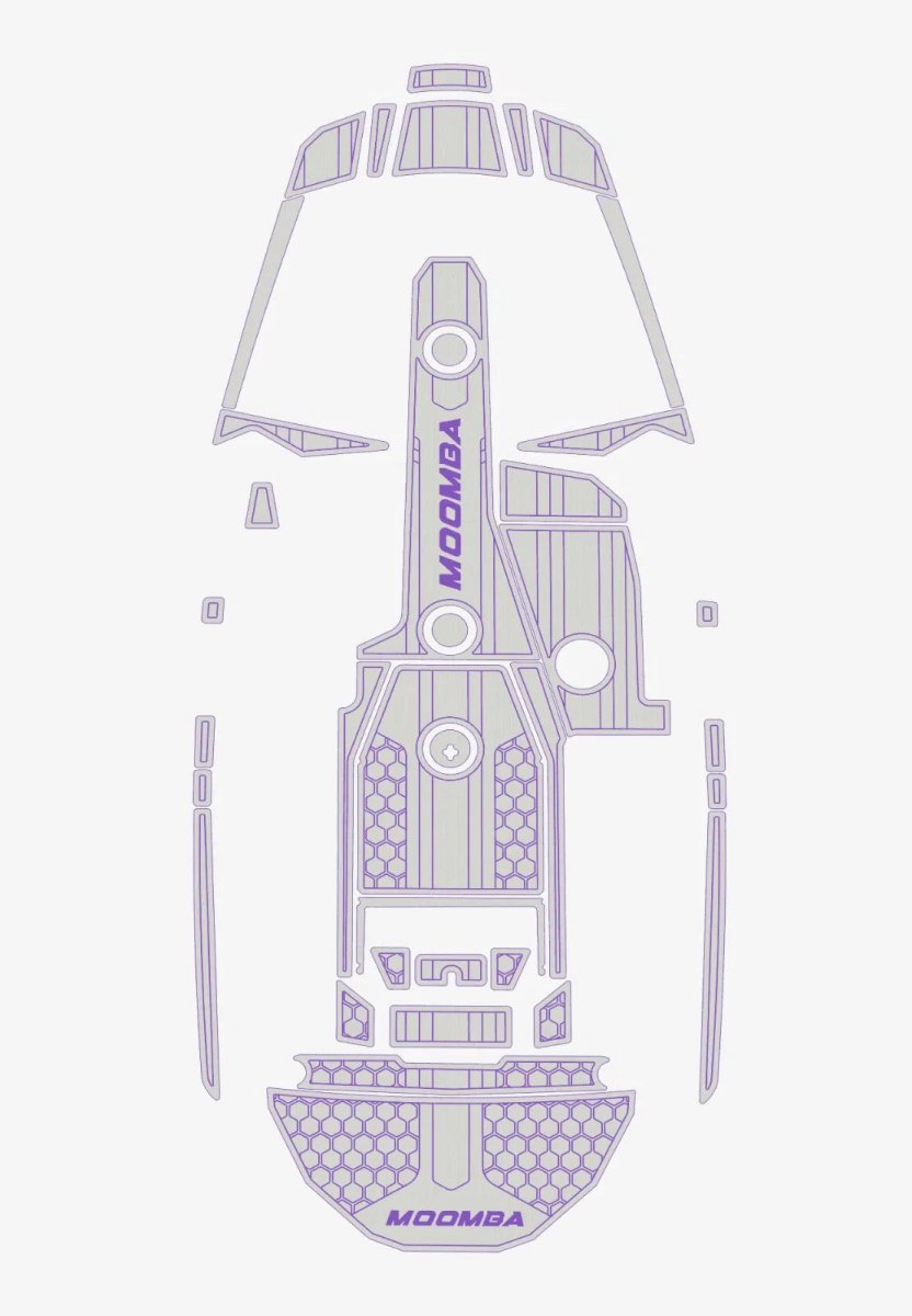 2017 Moomba Helix EVA Foam Boat Deck Matt Flooring Marine Decking - HJDECK