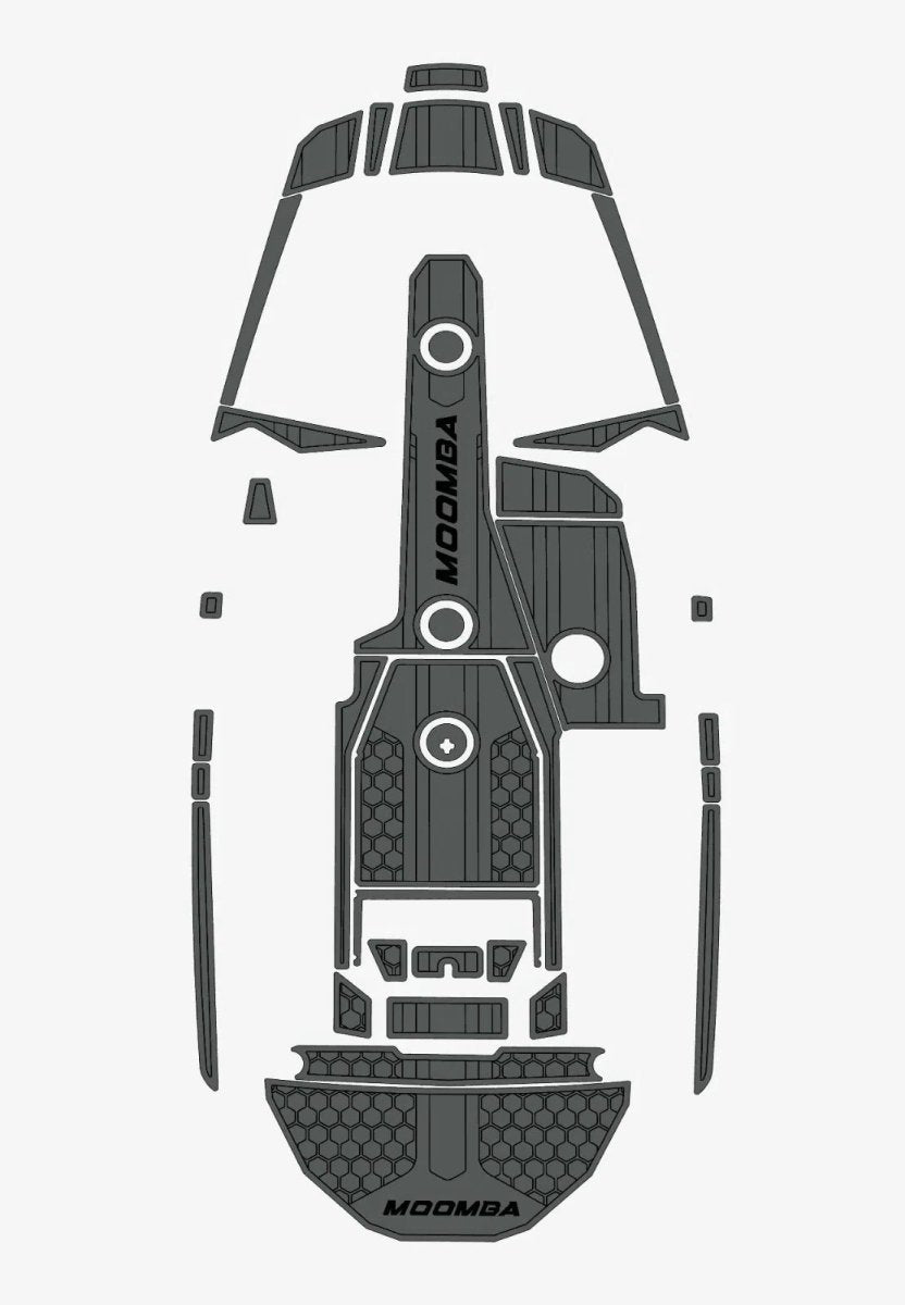 2017 Moomba Helix EVA Foam Boat Deck Matt Flooring Marine Decking - HJDECK