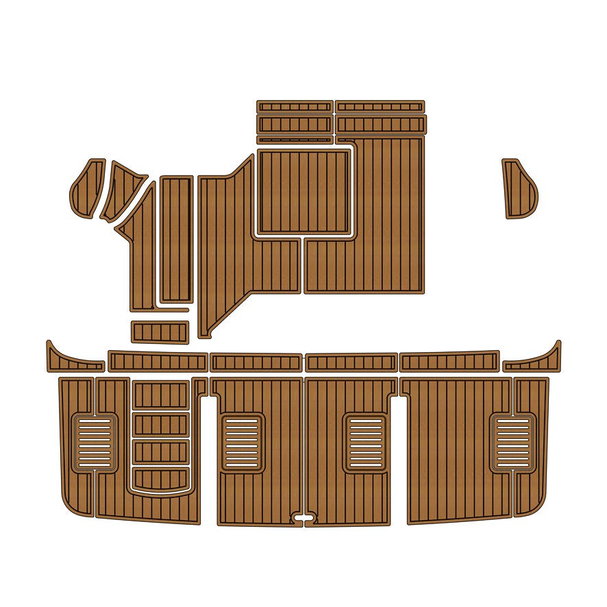 2017 Sea Ray 460 Sundancer Foam Boat Decking Kits - HJDECK