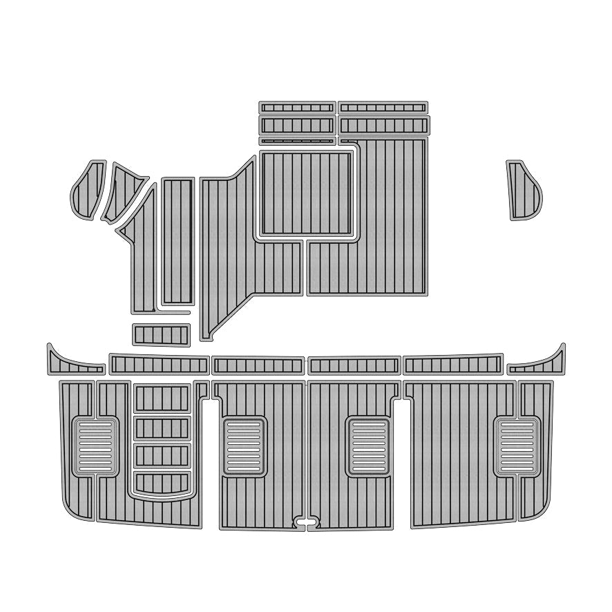 2017 Sea Ray 460 Sundancer Foam Boat Decking Kits - HJDECK