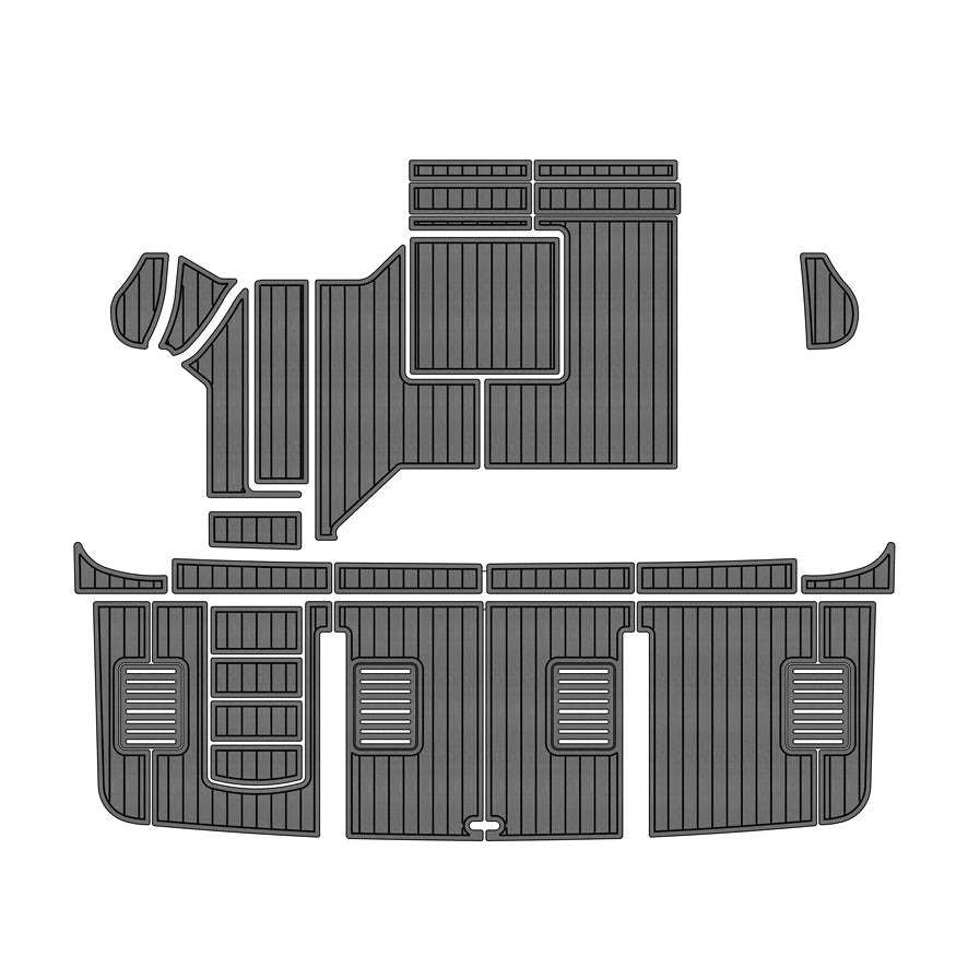 2017 Sea Ray 460 Sundancer Foam Boat Decking Kits - HJDECK