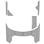 2017 Sea Ray SLX 350 Outboard (OB) Swim Platform Pad - HJDECK