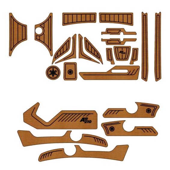 2017 Yamaha AR 210 Extra Parts Foam Boat Deck Flooring - HJDECK