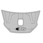 2018-2020 AXIS A24 Swim Platform Cockpit Pad EVA Foam Teak Boat Flooring - HJDECK