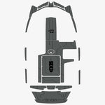 2018 Axis A22 Cockpit Bow 1/4" 6mm Boat EVA Flooring Teak Floor Non - slip Mat - HJDECK